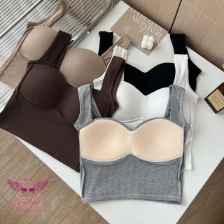Secret Pinkish Seamless Padded Tank Top Camisole